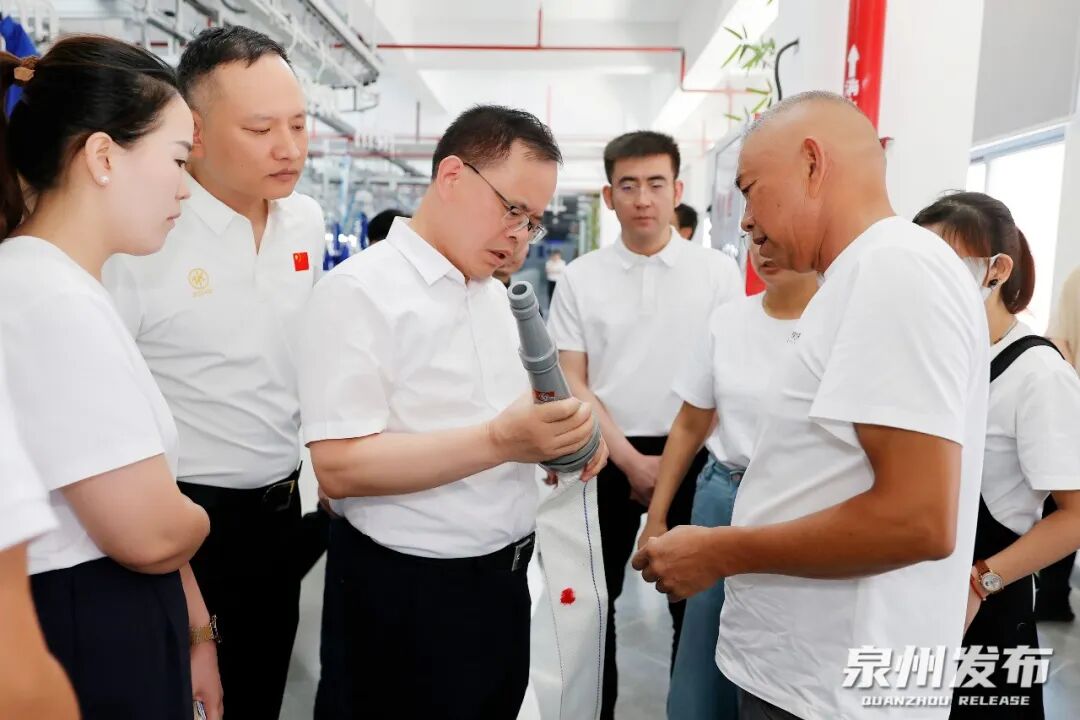 市领导到惠安188金宝博督导推进安全生产隐患大排查大整治